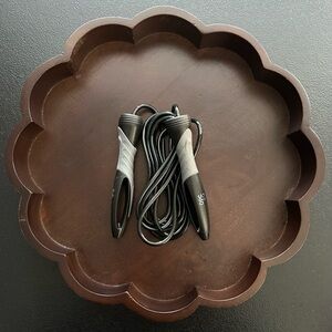 FLO 360 Black Jump Rope with Handles